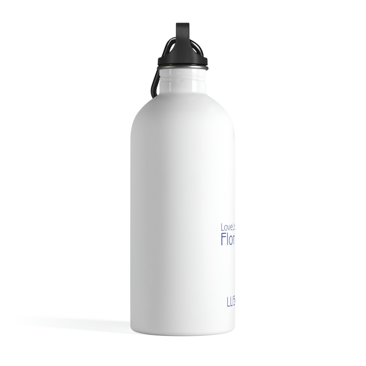 Stainless Steel Water Bottle Love Livin In Florida Surfboard - Image 4