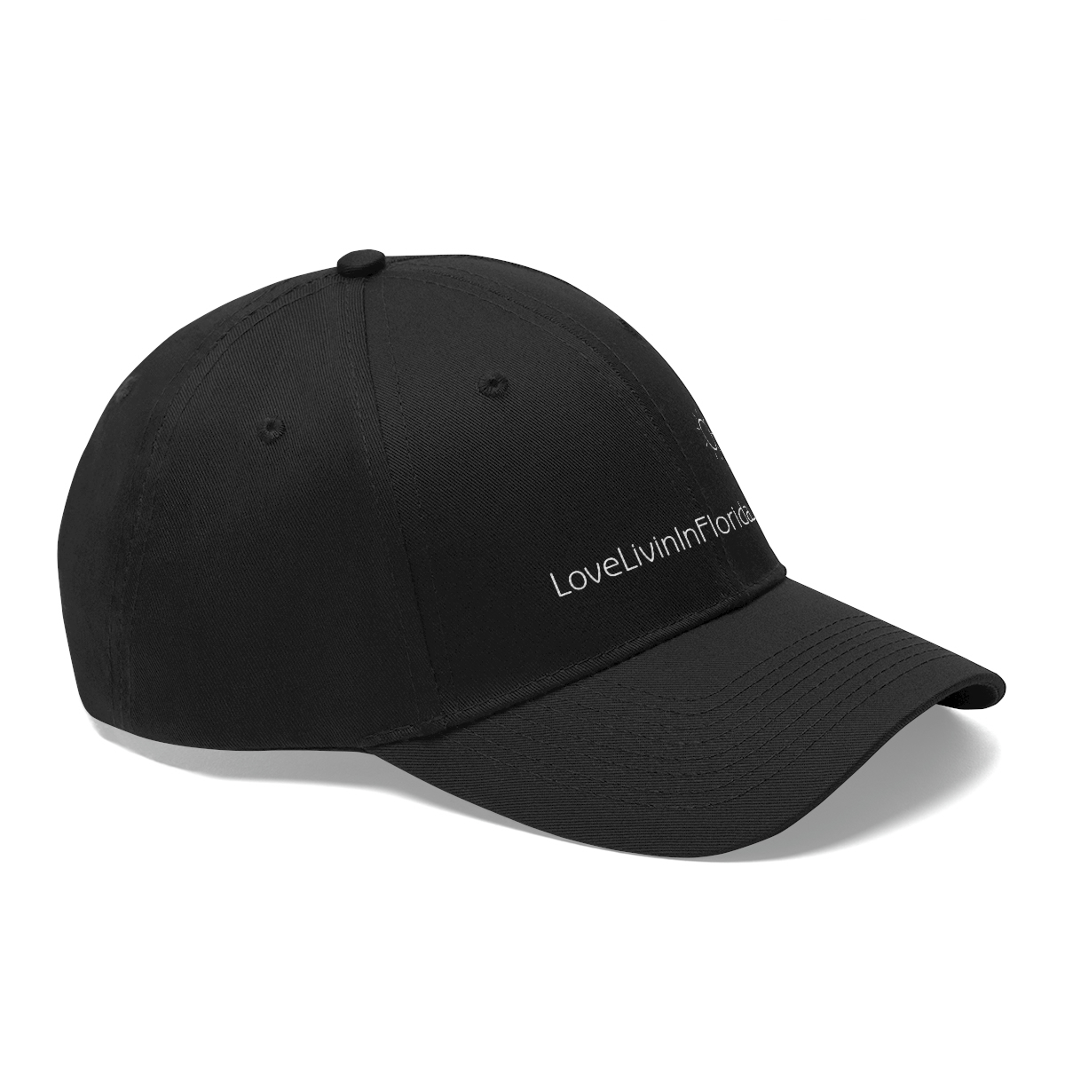 Unisex Twill Hat Love Livin In Florida Surfboard - Image 7