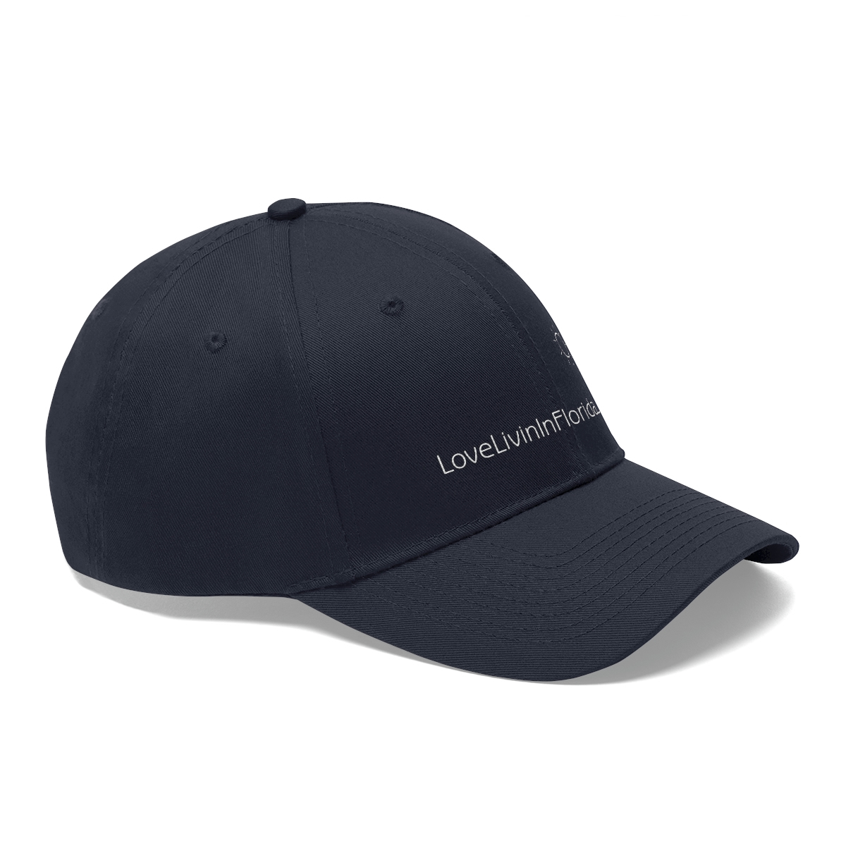 Unisex Twill Hat Love Livin In Florida Surfboard - Image 12