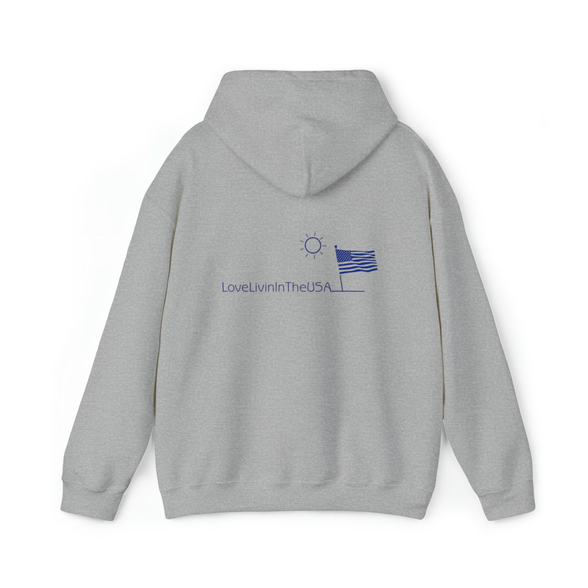 Unisex Heavy Blend Hooded Sweatshirt Love Livin In The USA - Image 29