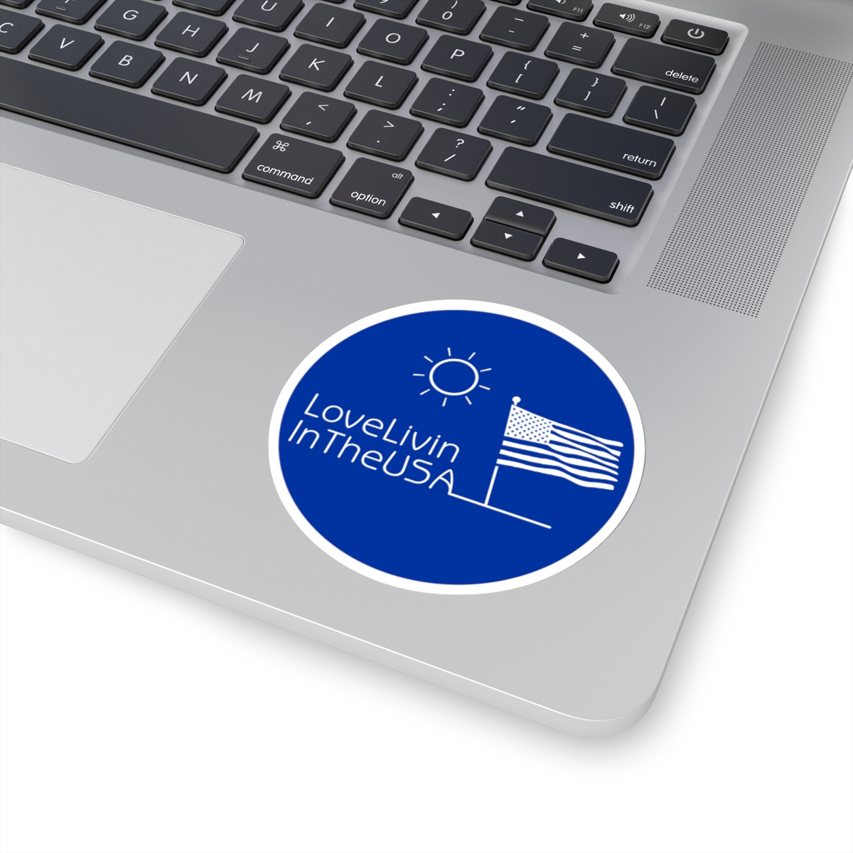 Kiss-Cut Stickers Love Livin In The USA - Image 11