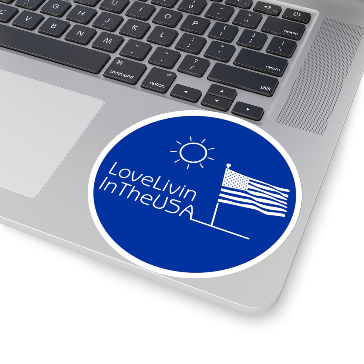 Kiss-Cut Stickers Love Livin In The USA - Image 17