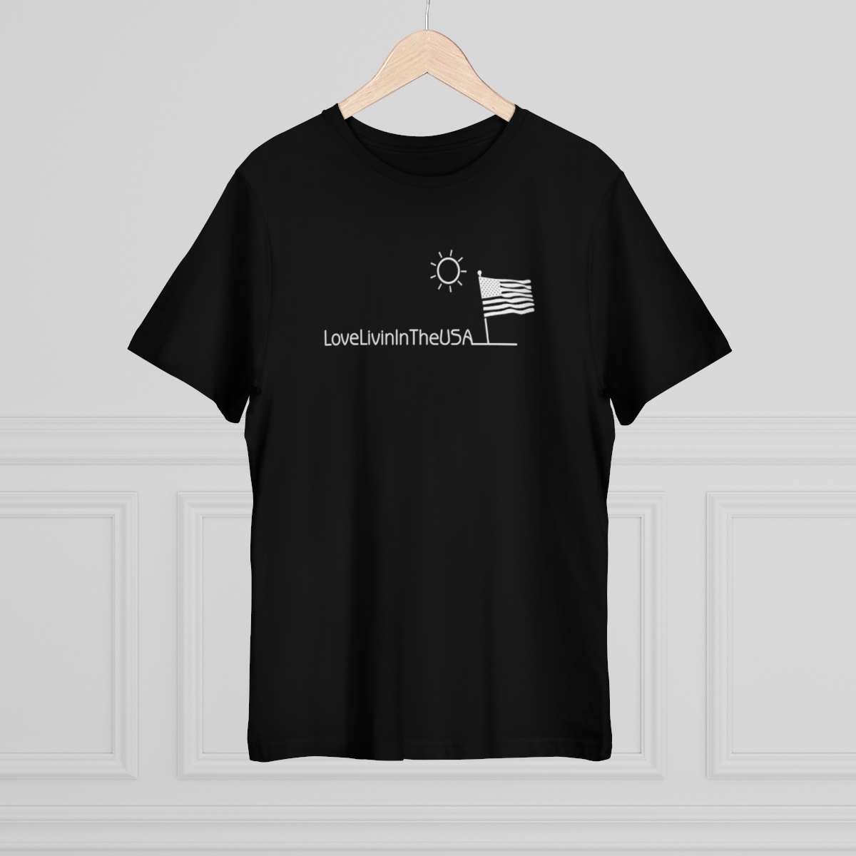 Unisex Deluxe T-shirt Love Livin In The USA - Image 22