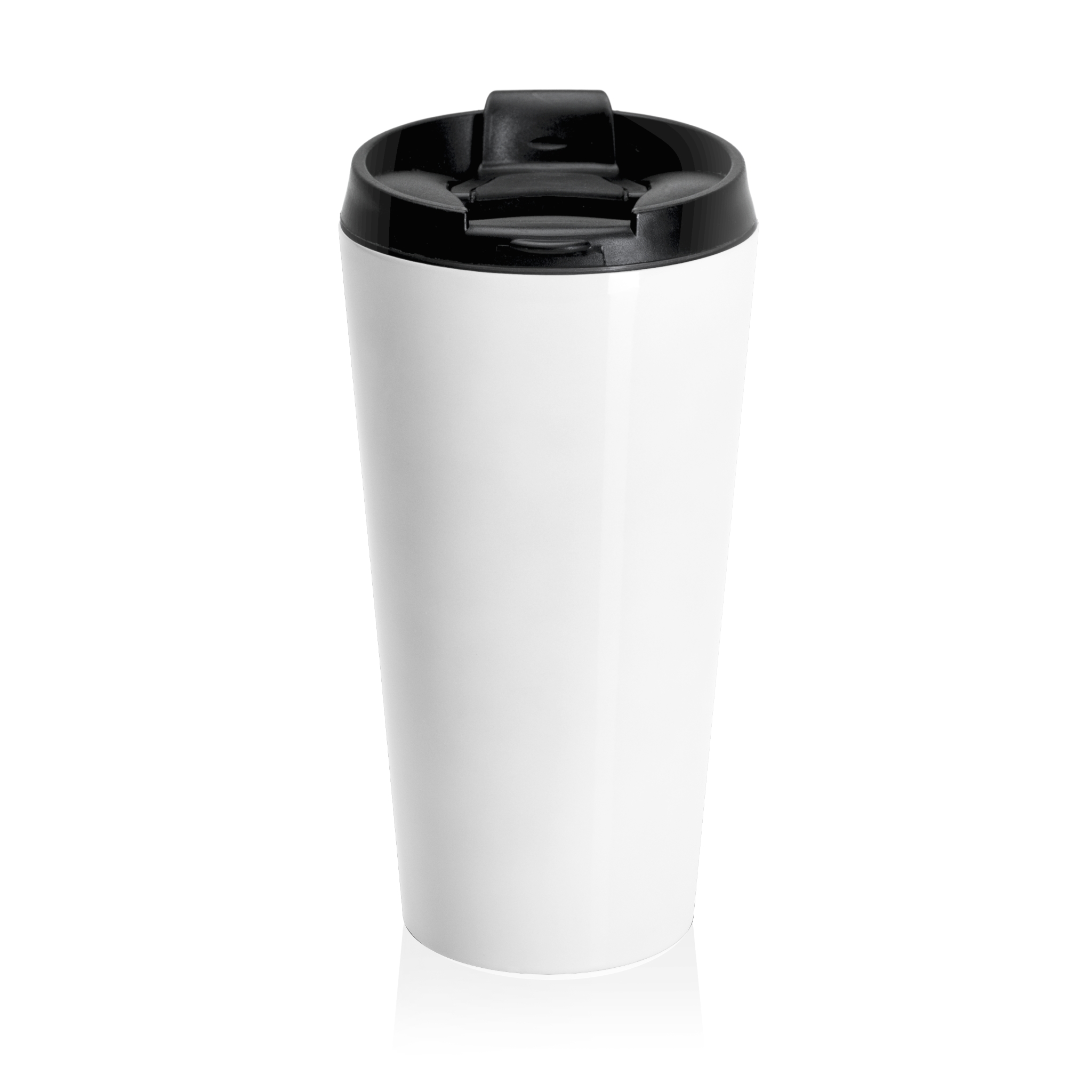 Stainless Steel Travel Mug Love Livin In Florida Palm Trees - Image 2